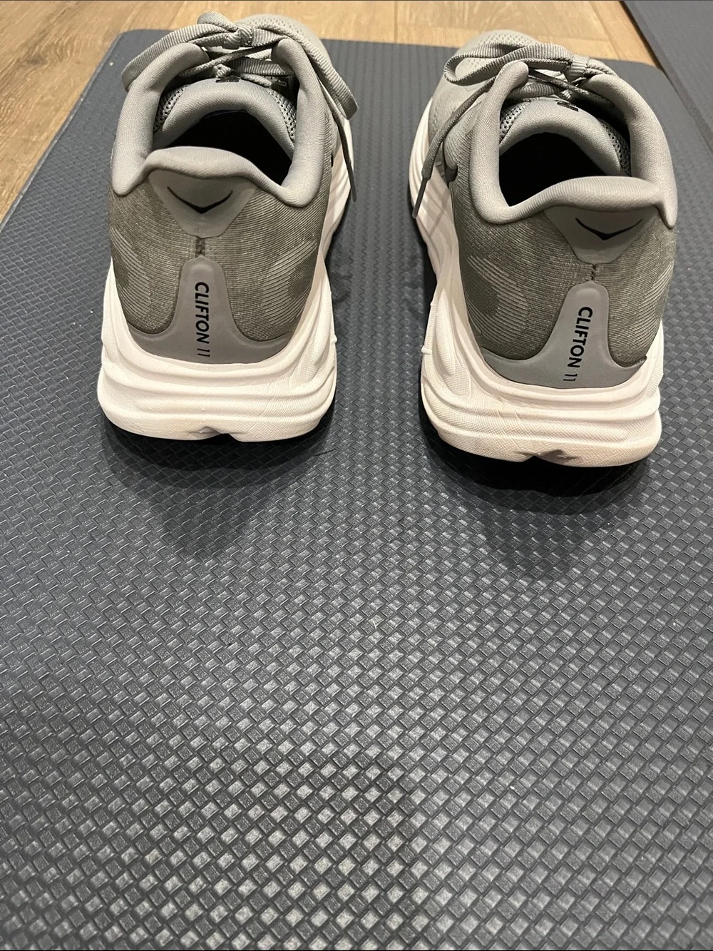 Hoka Men's Gray Neutral Cushioning Running Shoes